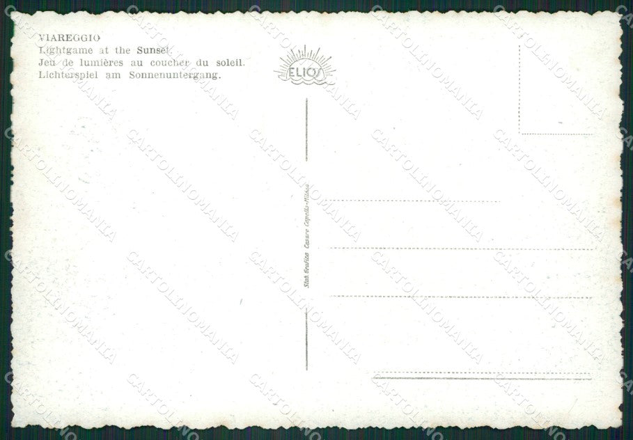 Lucca Viareggio FG cartolina ZK3235 – retro