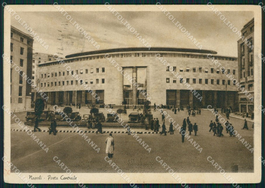 Napoli Città Poste FG cartolina ZK3271 – fronte