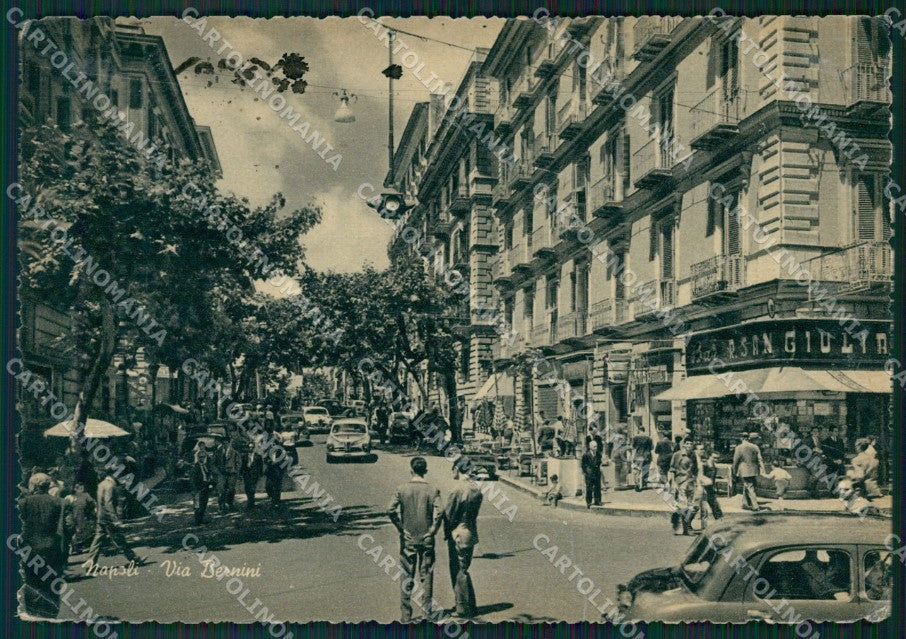 Napoli Città PIEGHINA FG cartolina ZK3272 – fronte