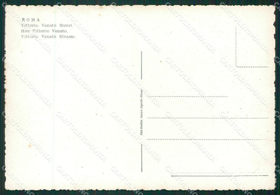 Roma Città FG cartolina ZK3277 – retro