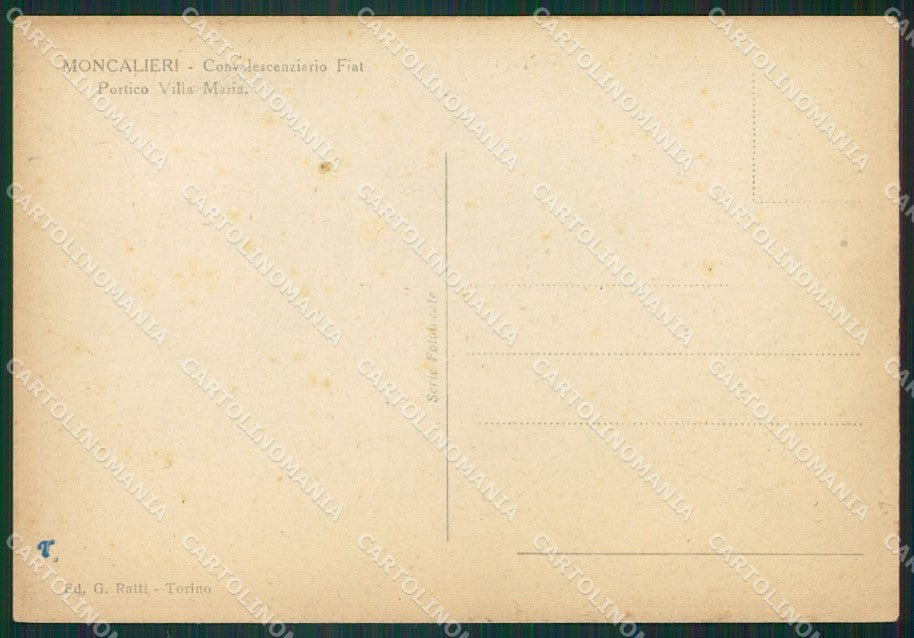 Torino Moncalieri FG cartolina ZK3287 – retro