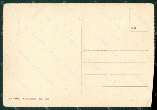 Alessandria Acqui Terme Saluti da PIEGHINA FG cartolina ZK3292 – retro