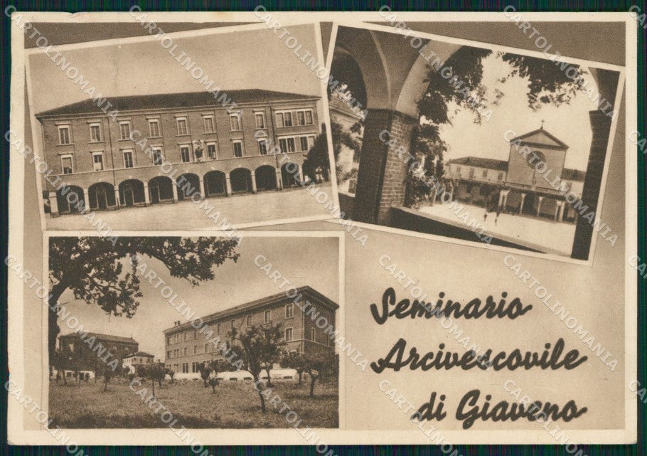 Torino Giaveno Seminario Arcivescovile PIEGHINA FG cartolina ZK3298 – fronte