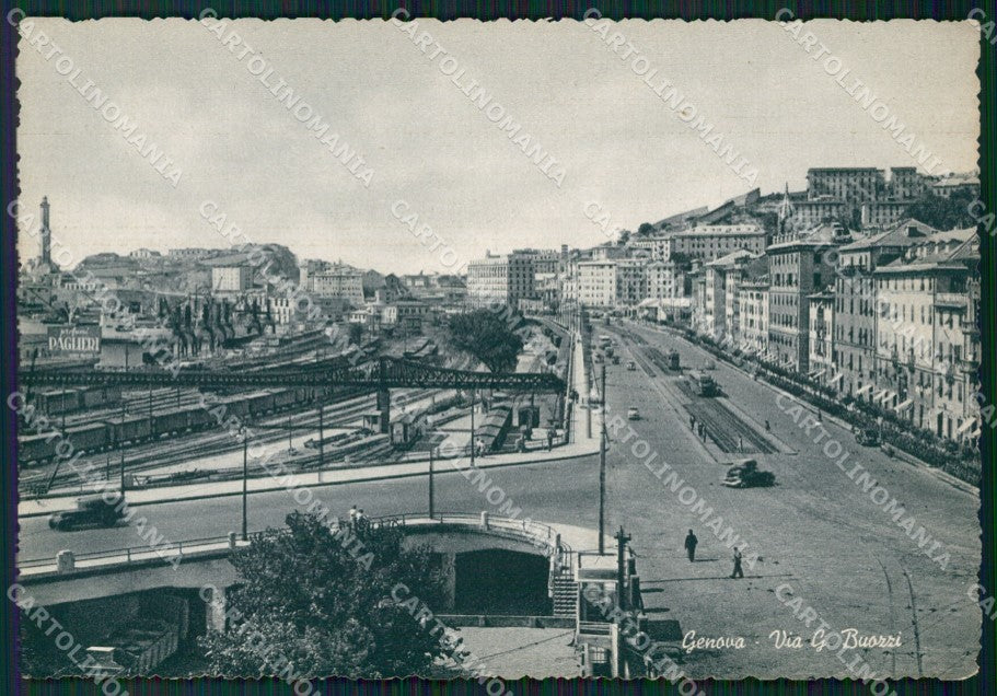 Genova Città Auto FG cartolina ZK3299 – fronte