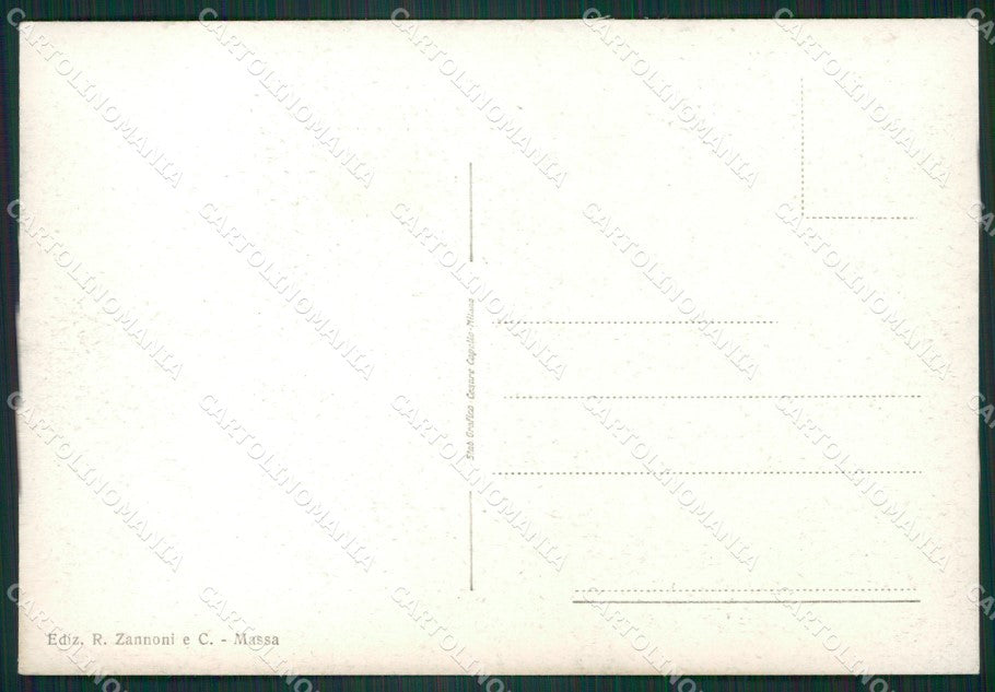 Massa Palazzo Genio Civile FG cartolina ZK3307 – retro
