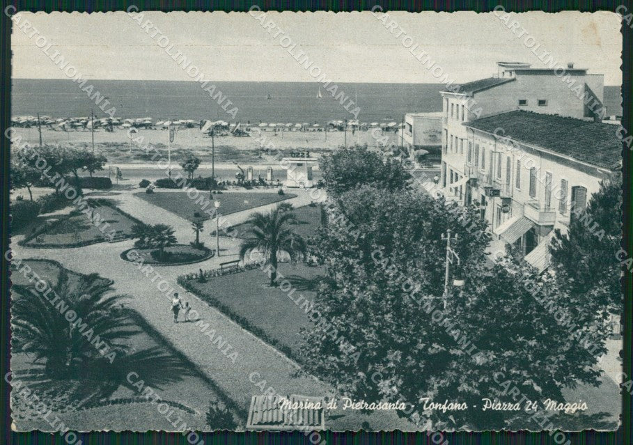 Lucca Marina di Pietrasanta Tonfano FG cartolina ZK3310 – fronte