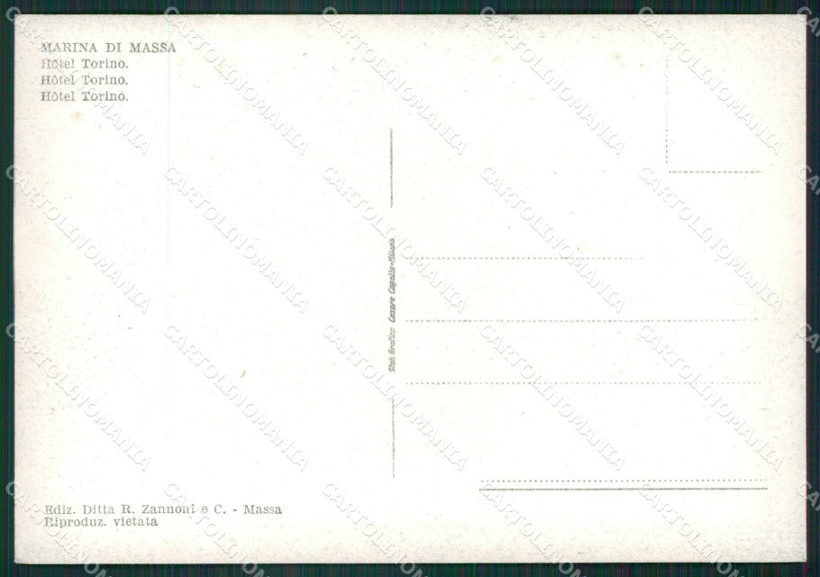 Massa Marina di FG cartolina ZK3311 – retro