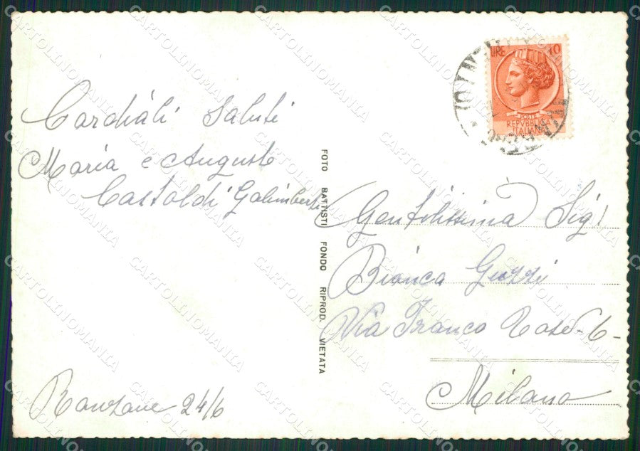 Trento Ranzone Foto FG cartolina ZK3321 – retro