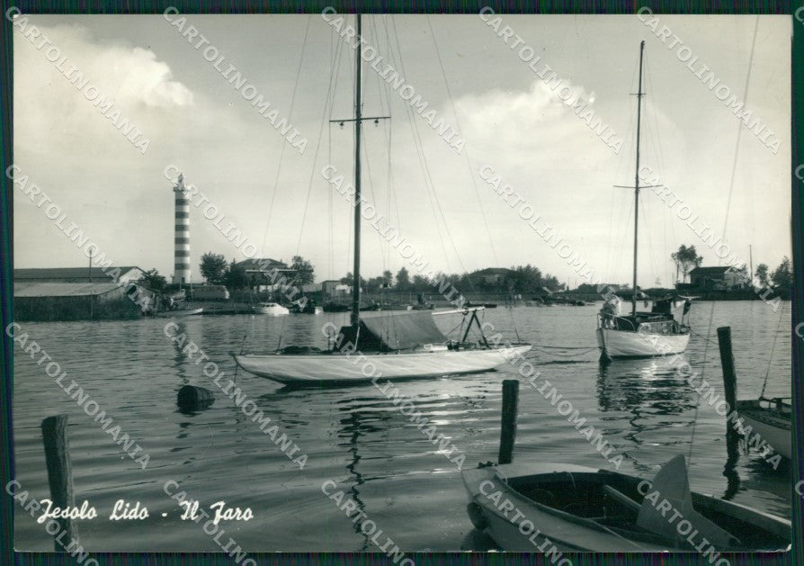 Venezia Jesolo Lido di Faro PIEGHINA Foto FG cartolina ZK3324 – fronte