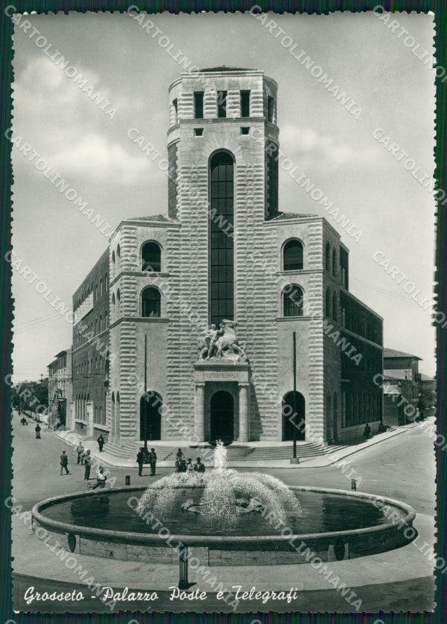 Grosseto Città Palazzo Poste e Telegrafi Foto FG cartolina ZK3332 – fronte