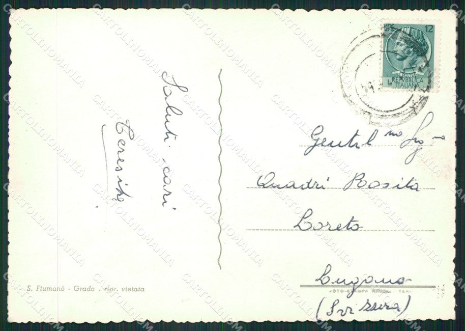 Gorizia Grado Foto FG cartolina ZK3336 – retro