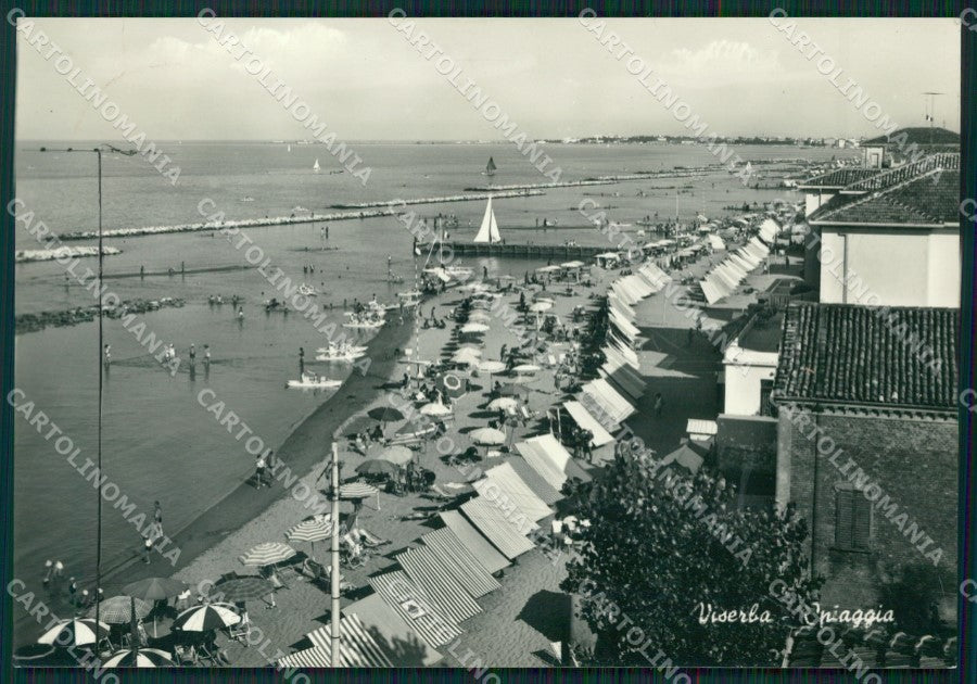 Rimini Viserba Foto FG cartolina ZK3339 – fronte