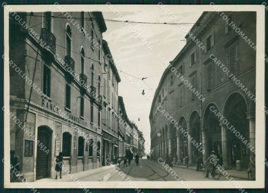 Modena Città Banca ABRASA Foto FG cartolina ZK3347 – fronte