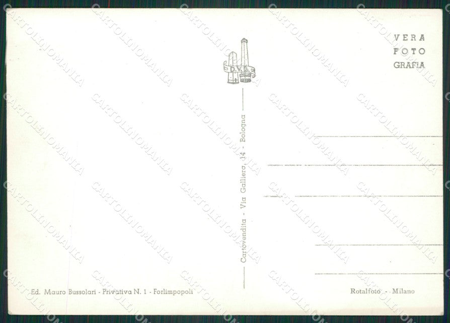 Forlì Forlimpopoli Teatro Foto FG cartolina ZK3366 – retro
