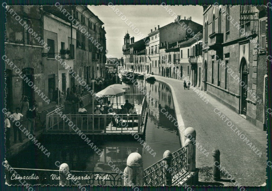 Ferrara Comacchio PIEGHINA Foto FG cartolina ZK3373 – fronte