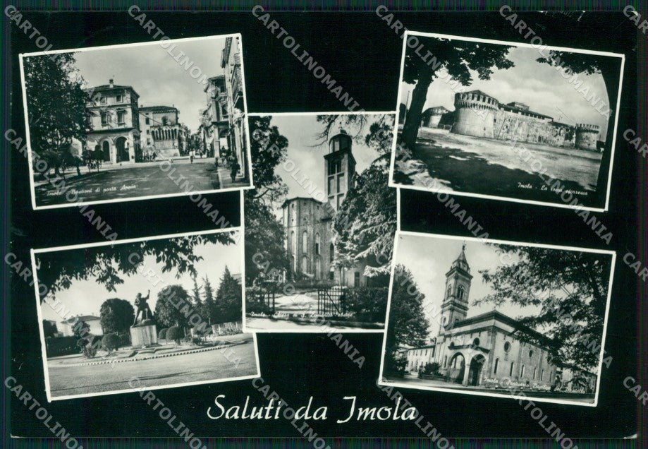 Bologna Imola Saluti da Foto FG cartolina ZK3376 – fronte