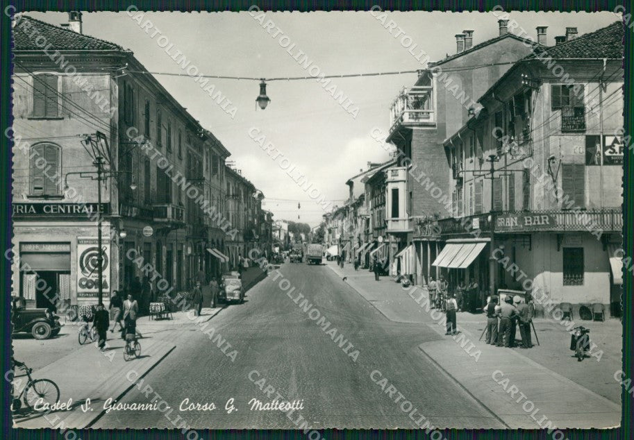Piacenza Castel San Giovanni Foto FG cartolina ZK3377 – fronte