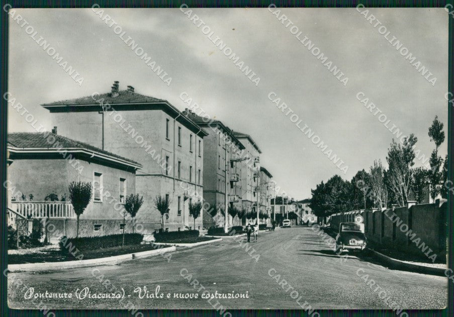 Piacenza Pontenure Auto ABRASA PIEGHE Foto FG cartolina ZK3382 – fronte