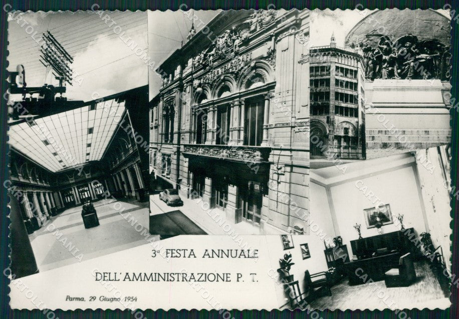 Parma Città Palazzo delle Poste Foto FG cartolina ZK3386 – fronte