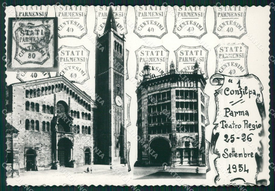 Parma Città filatelia Teatro Regio Foto FG cartolina ZK3389 – fronte