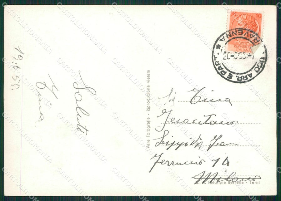Ravenna Lugo Mercato Foto FG cartolina ZK3400 – retro
