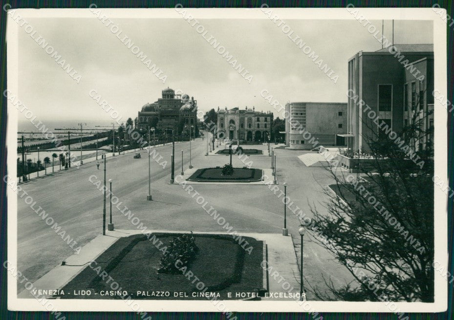 Venezia Lido di Palazzo del Cinema Foto FG cartolina ZK3413 – fronte