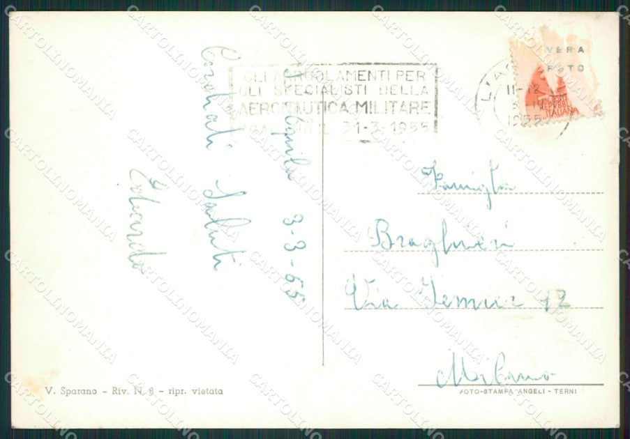 L'Aquila Gran Sasso Funivia Foto FG cartolina ZK3420 – retro