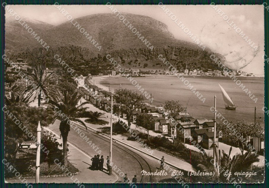 Palermo Mondello Lido di Foto FG cartolina ZK3428 – fronte
