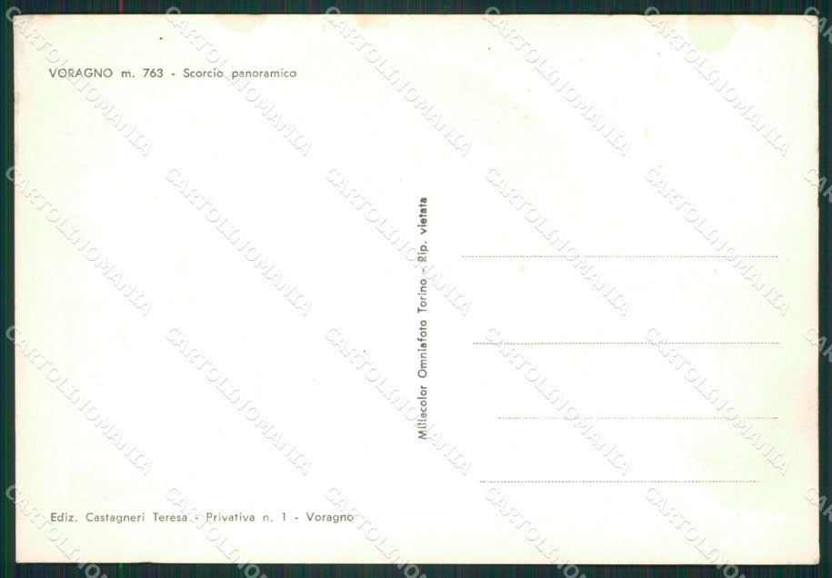 Torino Ceres Voragno Auto ABRASA Foto FG cartolina ZK3429 – retro