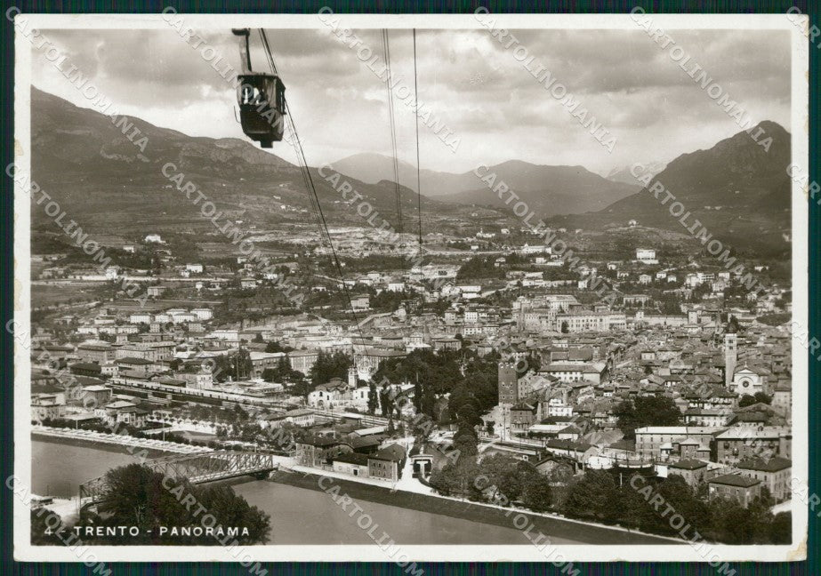 Trento Città Funivia Foto FG cartolina ZK3468 – fronte