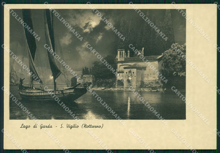 Verona San Vigilio Chiaro di Luna Foto FG cartolina ZK3470 – fronte