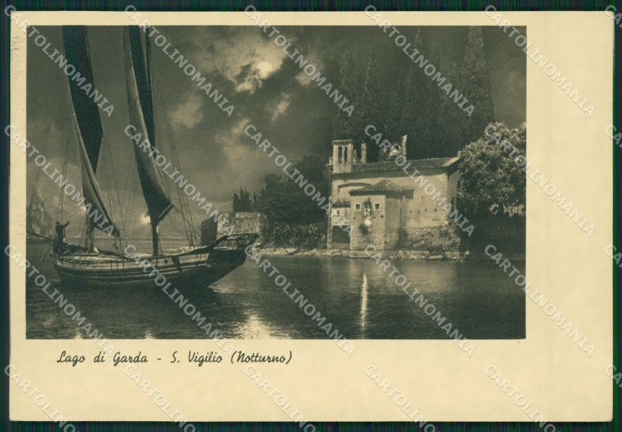 Verona San Vigilio Chiaro di Luna Foto FG cartolina ZK3471 – fronte