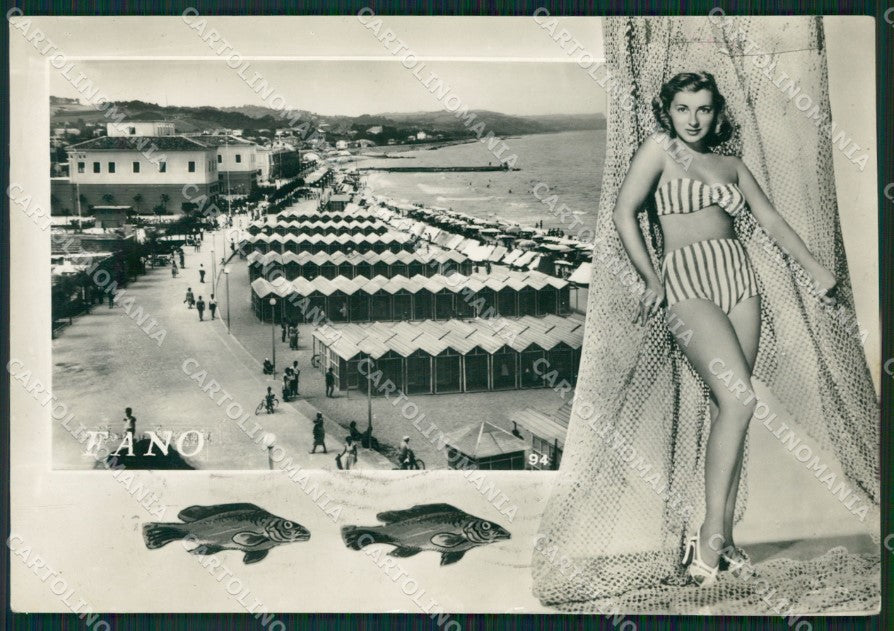 Pesaro Fano Foto FG cartolina ZK3473 – fronte