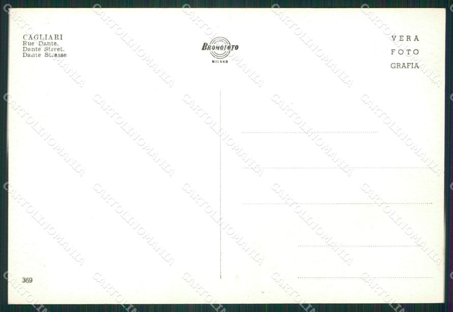 Cagliari Città Foto FG cartolina ZK3499 – retro