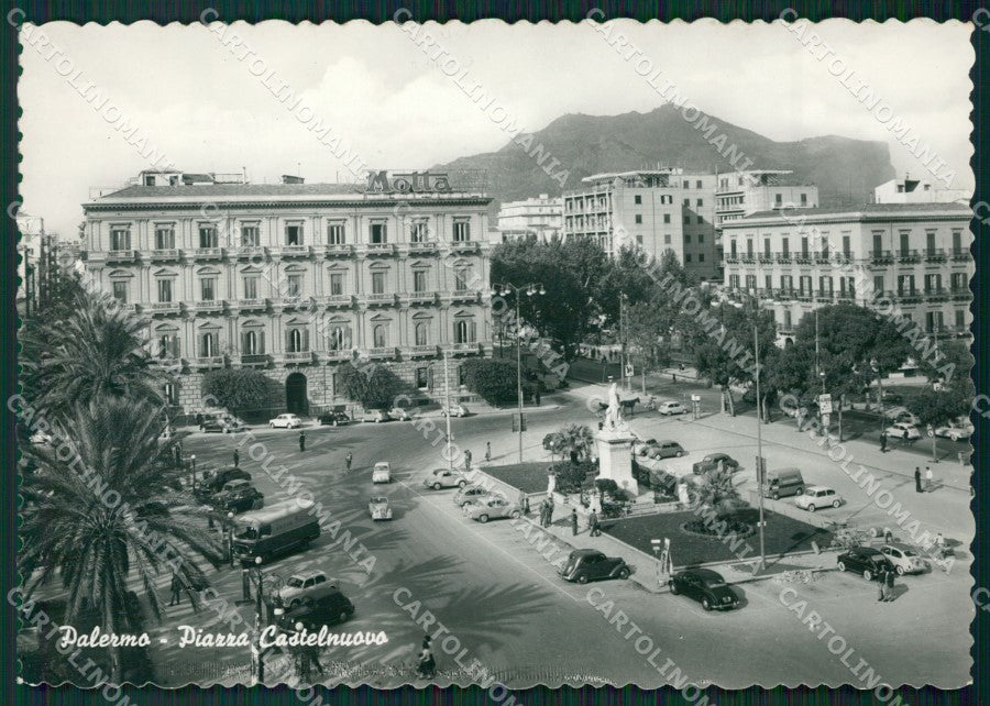 Palermo Città Auto Foto FG cartolina ZK3504 – fronte