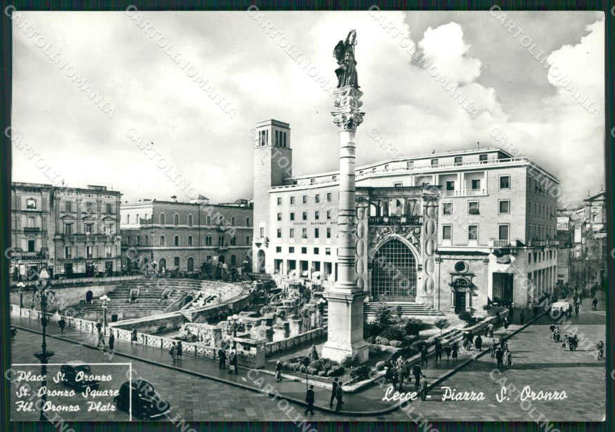 Lecce Città Auto Foto FG cartolina ZK3509 – fronte