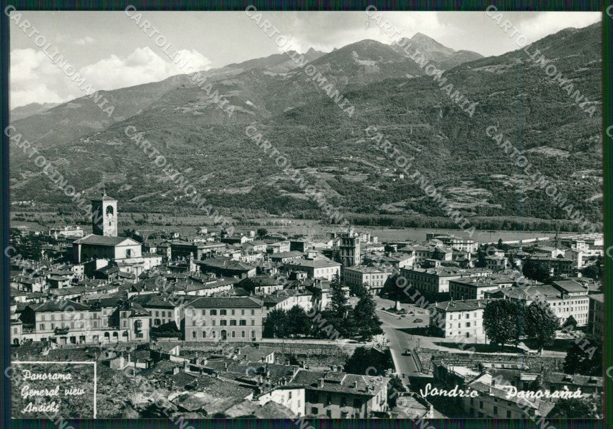 Sondrio Città Foto FG cartolina ZK3510 – fronte