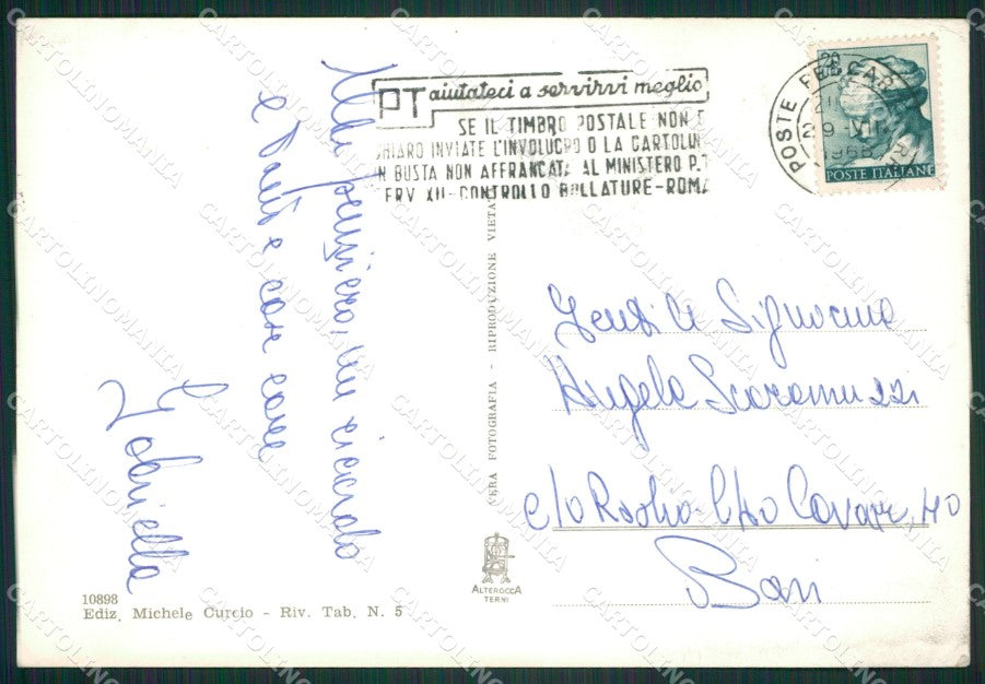 Pescara Penne Auto Foto FG cartolina ZK3520 – retro