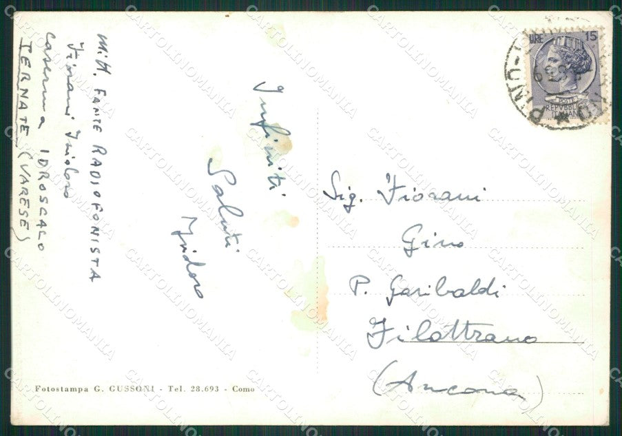 Varese Ternate Foto FG cartolina ZK3524 – retro