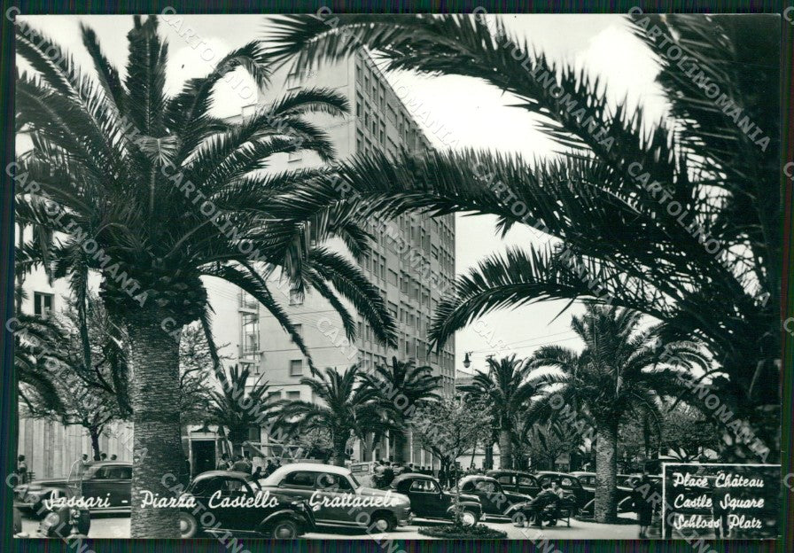 Sassari Città Auto Foto FG cartolina ZK3530 – fronte