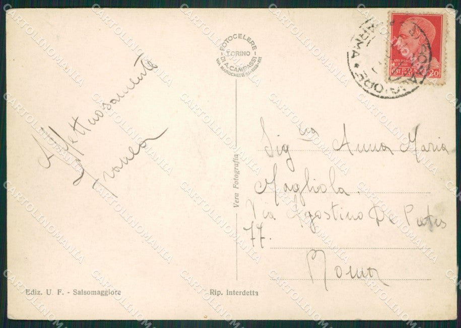 Parma Salsomaggiore Foto FG cartolina ZK3535 – retro