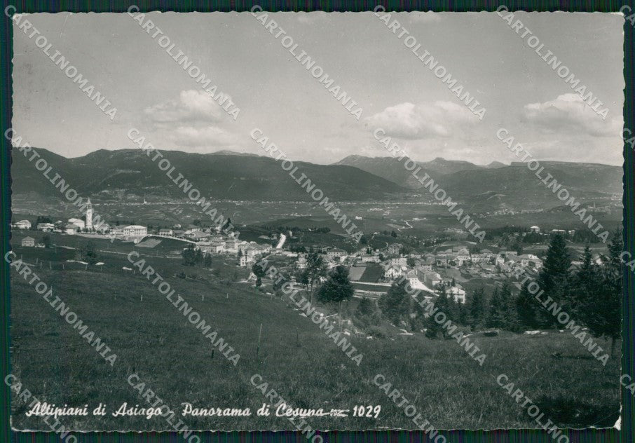 Vicenza Asiago Altipiani di PIEGA Foto FG cartolina ZK3543 – fronte