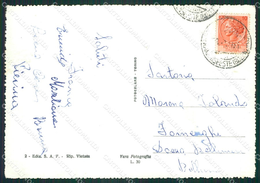 Bolzano Fortezza Foto FG cartolina ZK3550 – retro