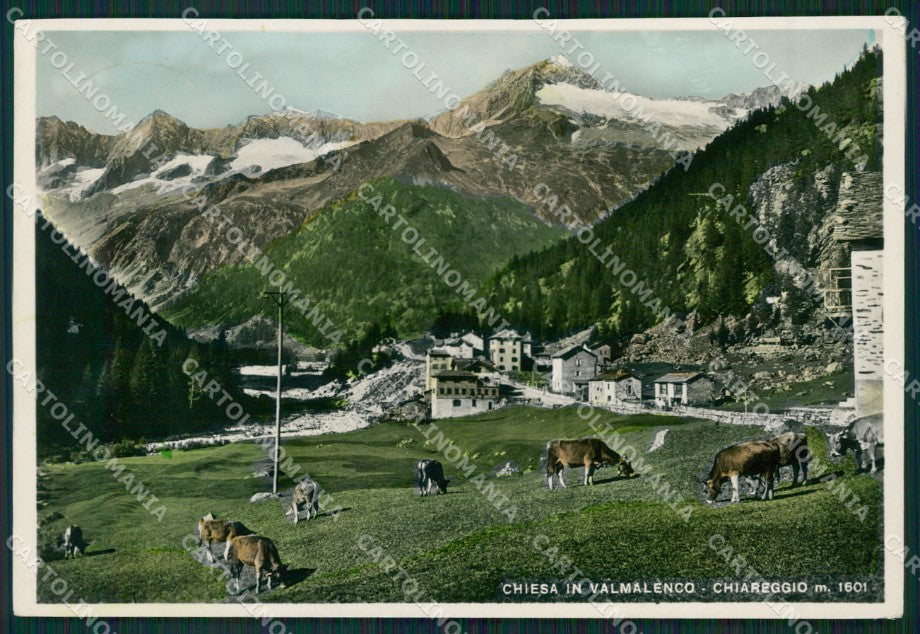 Sondrio Chiesa in Valmalenco Foto FG cartolina ZK3565 – fronte