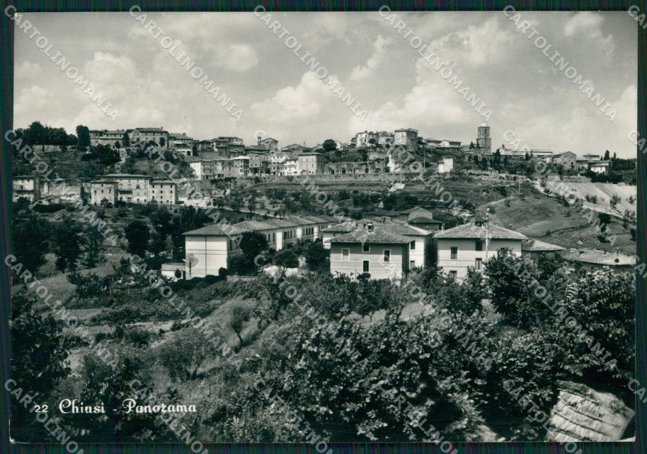 Siena Chiusi Foto FG cartolina ZK3584 – fronte
