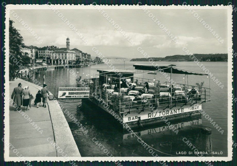 Brescia Salò PIEGA Foto FG cartolina ZK3591 – fronte