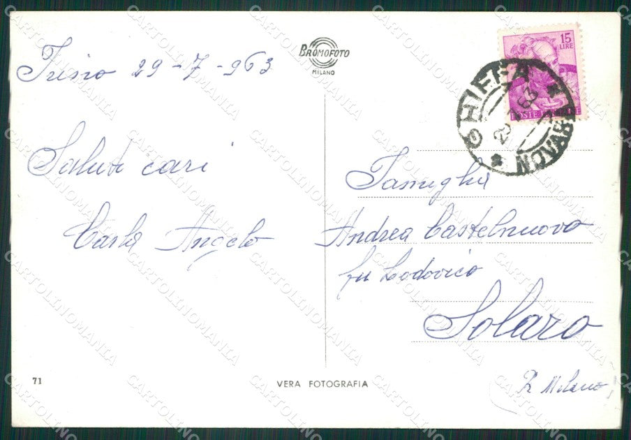 Verbania Ghiffa Frino di Foto FG cartolina ZK3593 – retro
