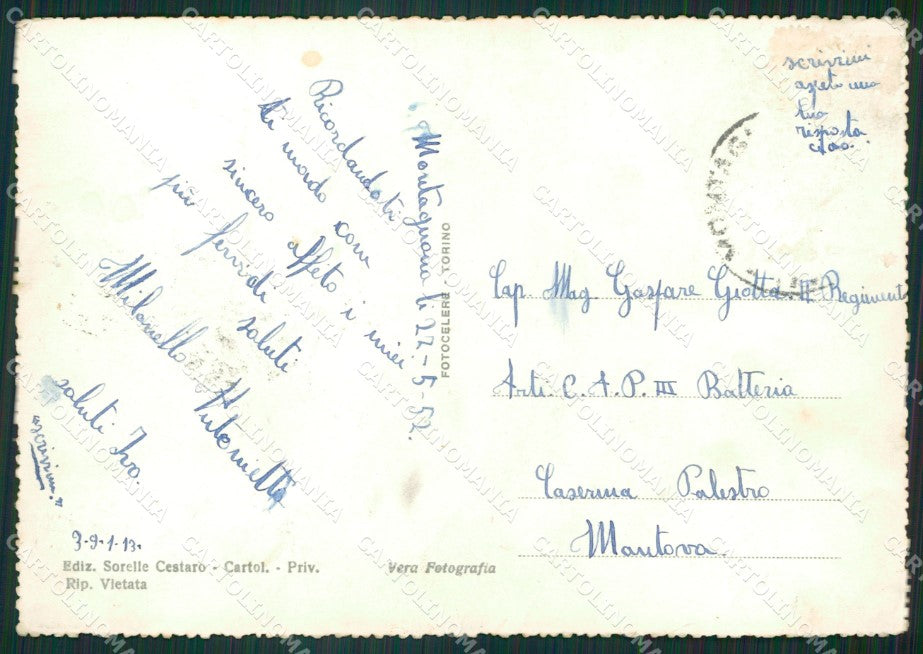 Padova Montagnana Foto FG cartolina ZK3603 – retro