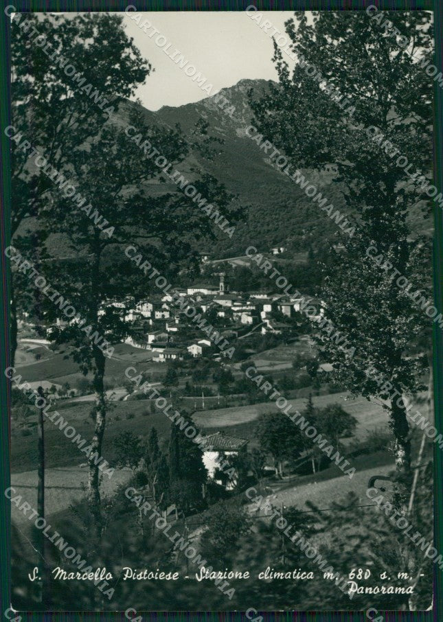 Pistoia San Marcello Pistoiese PIEGA Foto FG cartolina ZK3624 – fronte