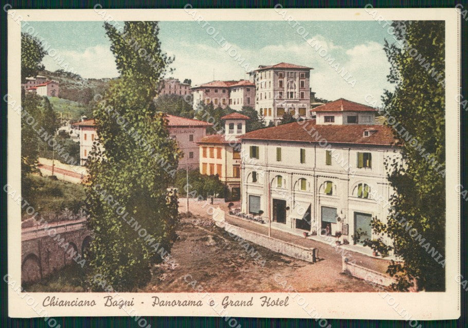 Siena Chianciano Bagni FG cartolina ZK3629 – fronte